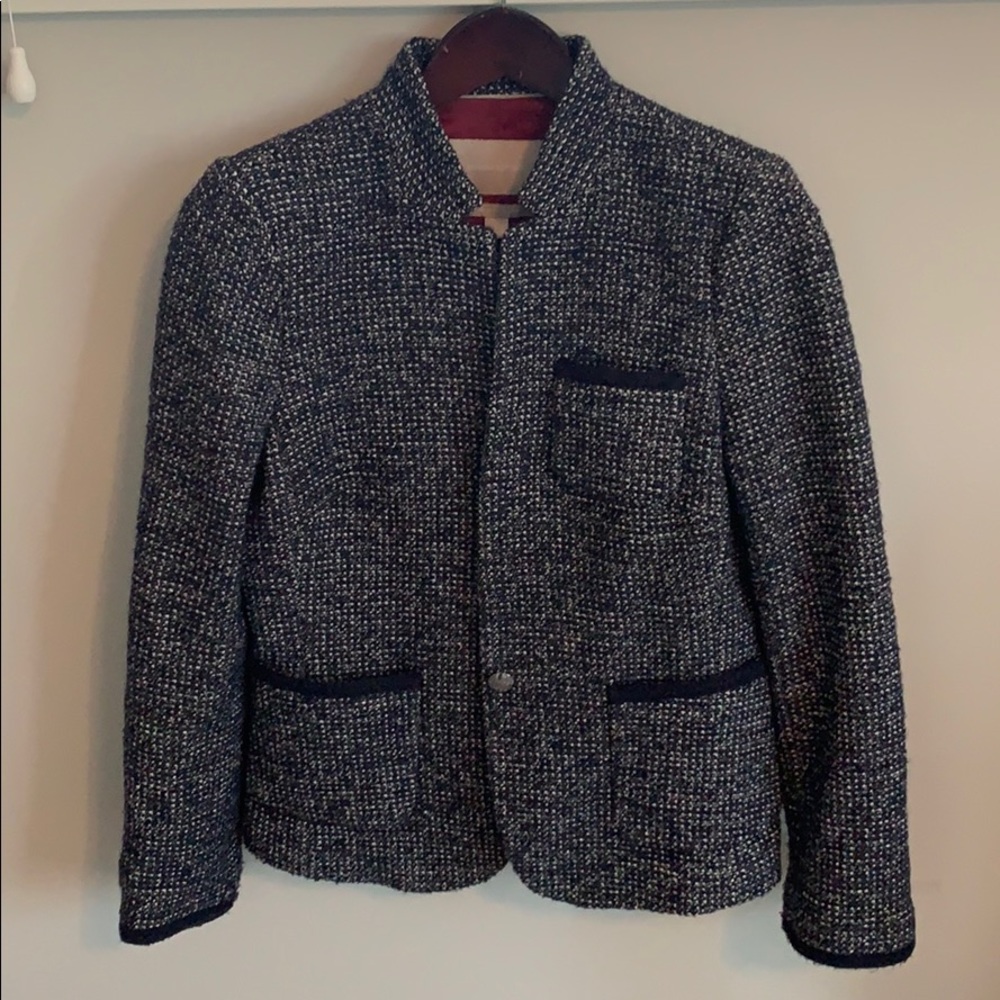 Beautiful blue blazer.